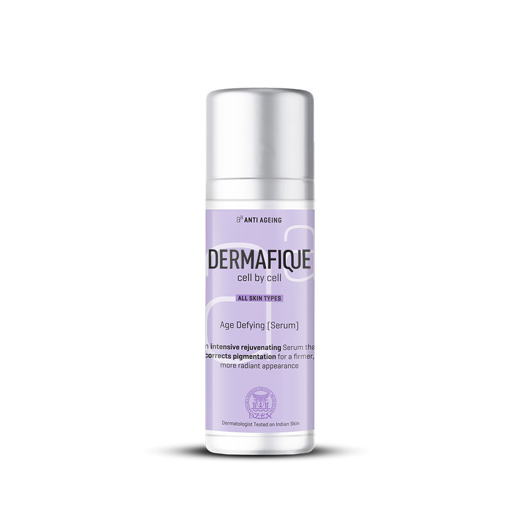 Buy Dermafique Age Defying Face Serum with Vitamin E – 30ml, Anti-Ageing Serum, Pigmentation & Dark Spots, Night Cream for Women Anti Ageing - Purplle