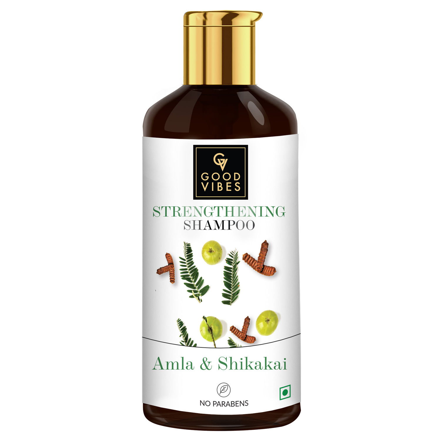 Good Vibes Amla Shikakai Strengthening Shampoo