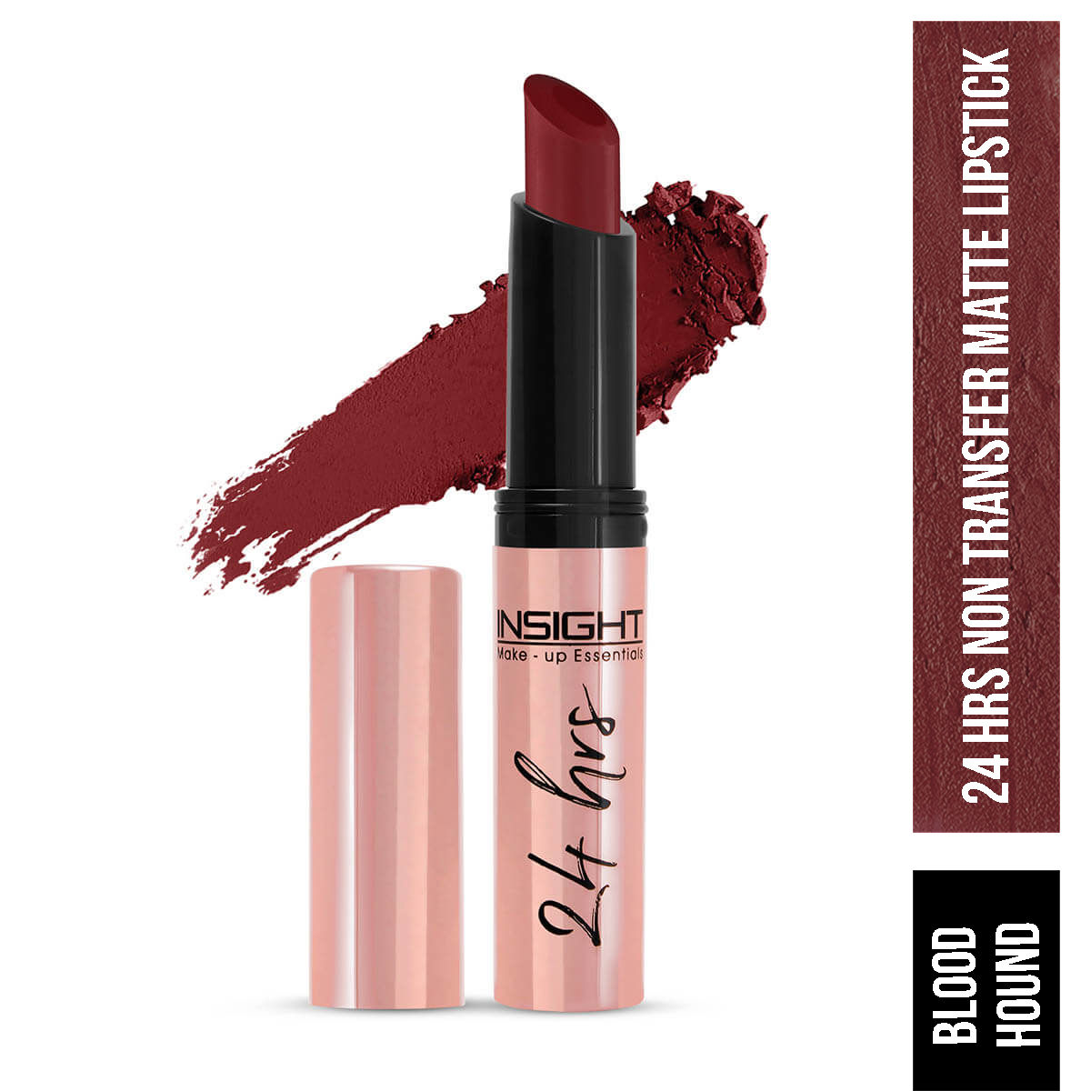 Buy INSIGHT COSMETICS 24 HRS NON TRANSFER MATTE LIPSTICK (LL-03)_HOW ARE YOU? (19) - Purplle