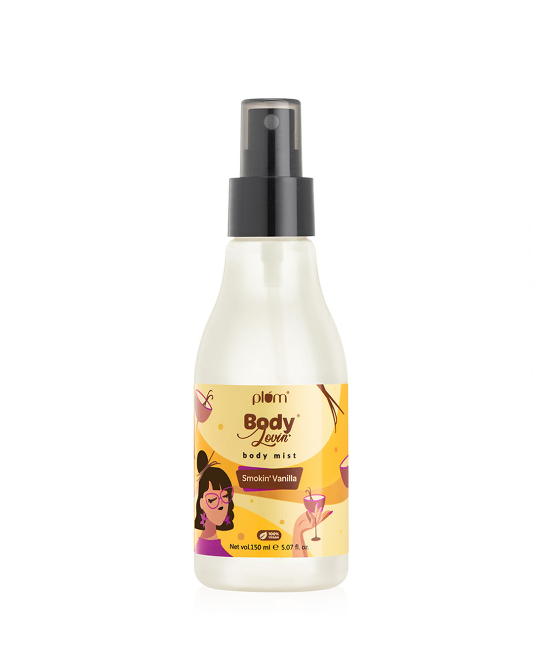Plum Plum BodyLovin Smokin Vanilla Body Mist Warm Vanilla