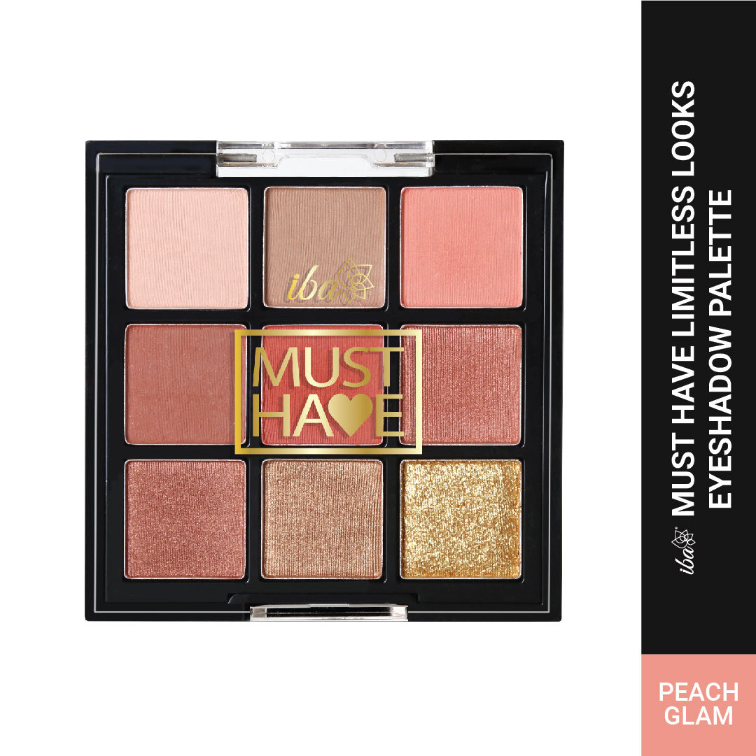 Buy Iba Must Have Limitless Looks Eyeshadow Palette - Peach Glam (10.8 g) - Purplle