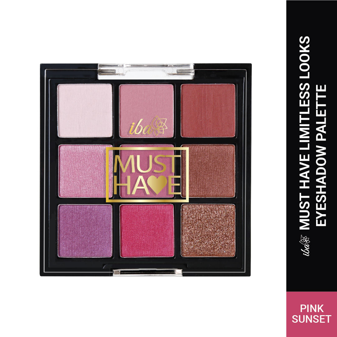 Buy Iba Must Have Limitless Looks Eyeshadow Palette - Pink Sunset (10.8 g) - Purplle