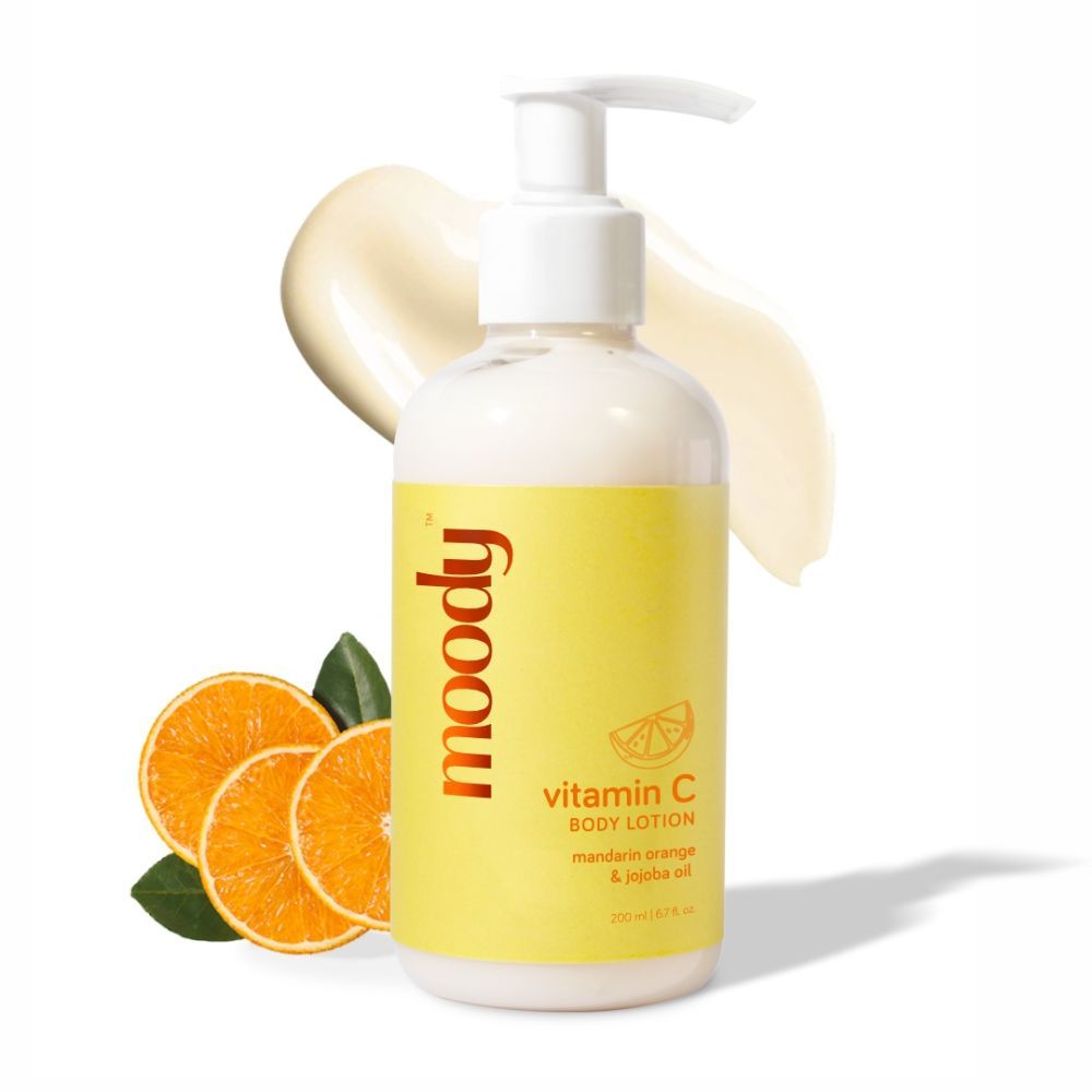 Buy MoodyVitamin C Body LotionMandarin Orange & Jojoba Oil (200 ml) - Purplle