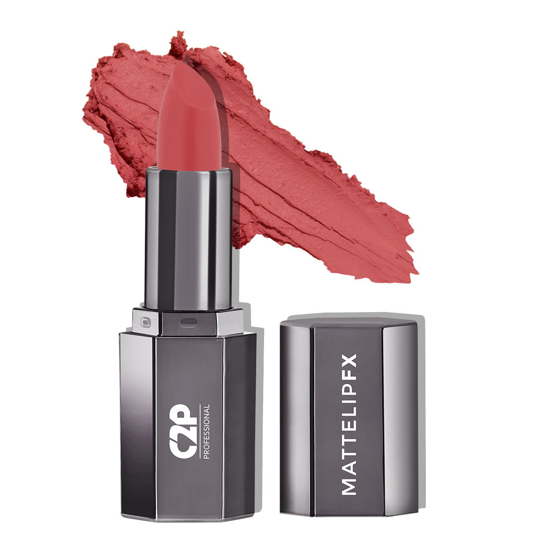 Buy C2P Pro Matte Lip FX Lipstick - Delicate 08 - Purplle