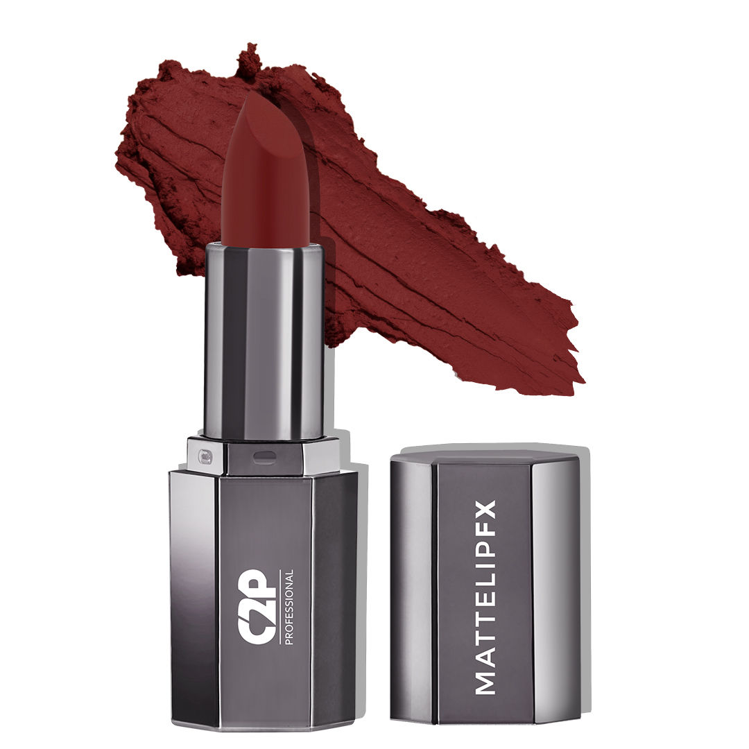 Buy C2P Pro Matte Lip FX Lipstick - Cinnamon 22 - Purplle