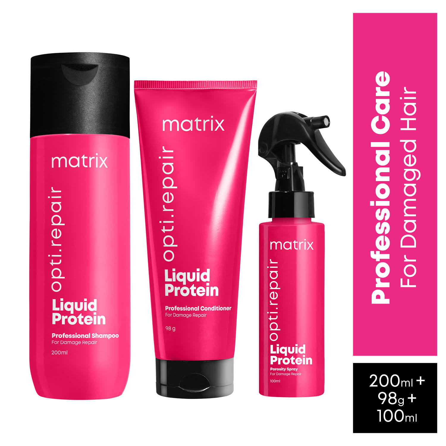 Matrix conditioner and shop shampoo