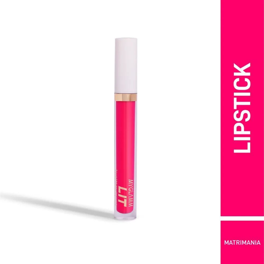 Buy MyGlamm LIT Liquid Matte Lipstick-Matrimania- (3 ml) - Purplle