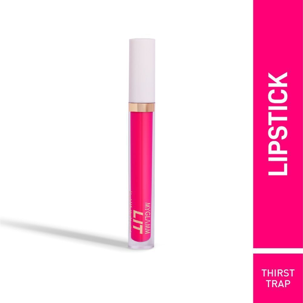 Buy MyGlamm LIT Liquid Matte Lipstick-Thirst Trap- (3 ml) - Purplle