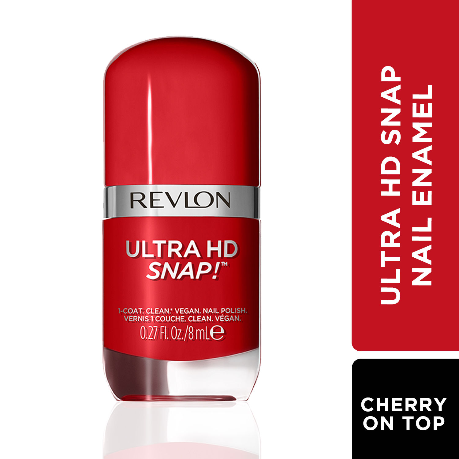 Buy Revlon Ultra HD Snap Nail Polish - shade - Cherry on top - Purplle