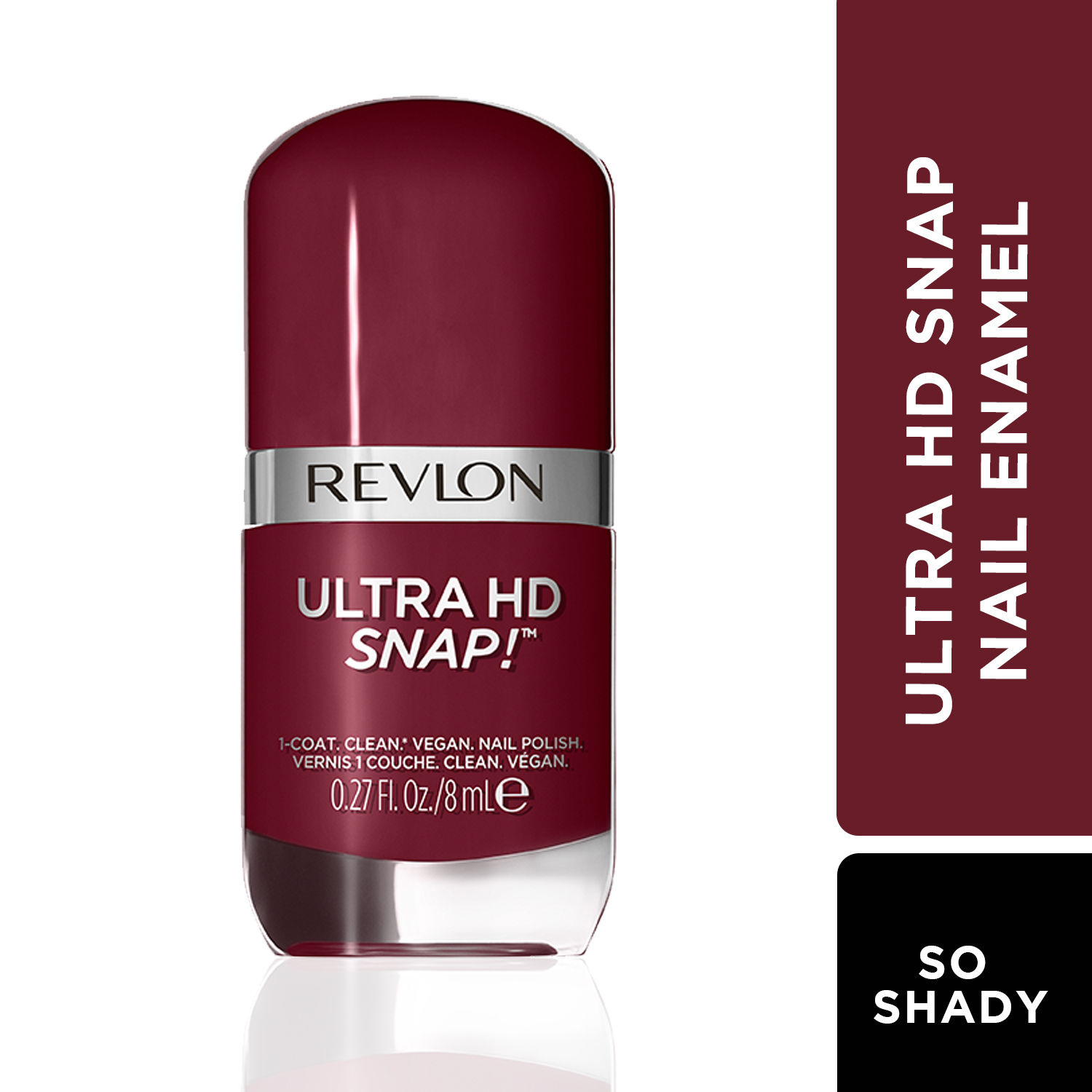 Buy Revlon Ultra HD Snap Nail Polish - shade - So Shady - Purplle