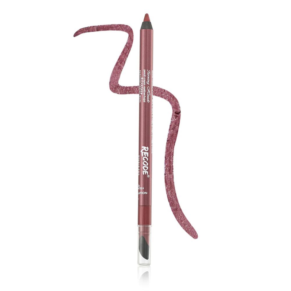 Buy Recode Turning Heads Crayon Gel Eyeliner/Kajal- 04- Pink Revolution - Purplle