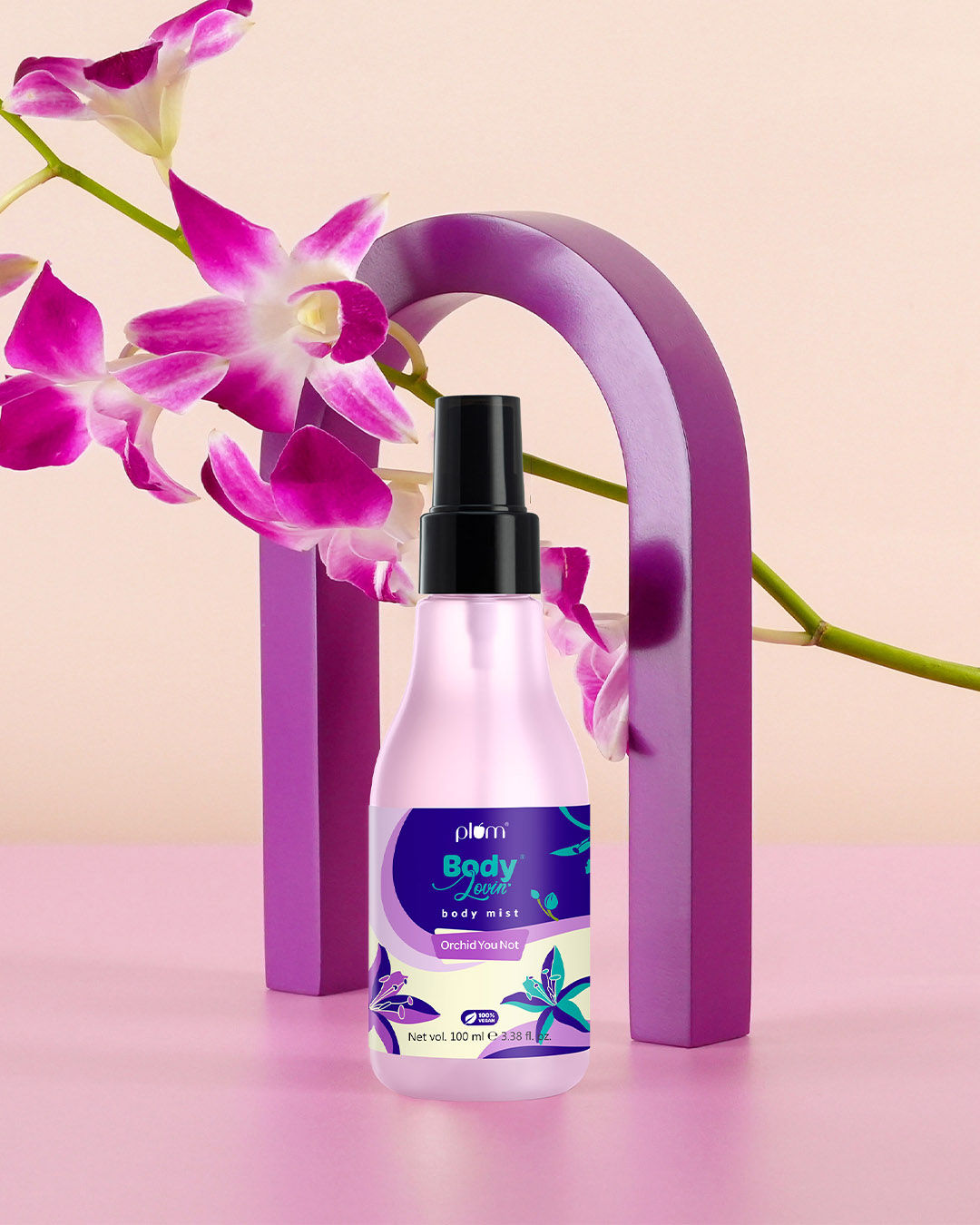Buy Plum BodyLovin' Orchid-You-Not Body Mist (100 ml) | Floral Fragrance | Perfume Body Spray - Purplle
