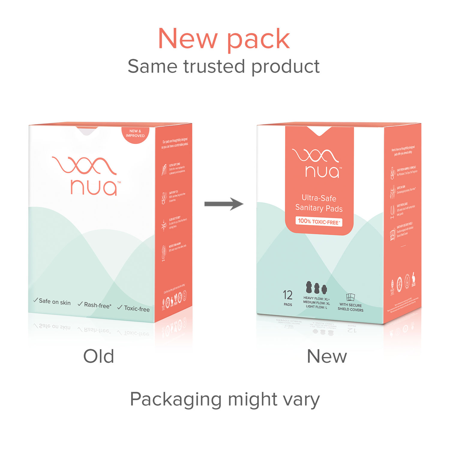 Nua pads pouch new arrivals