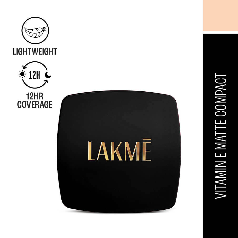 Buy Lakme Face It Compact, Natural  Coral, 9 g - Purplle