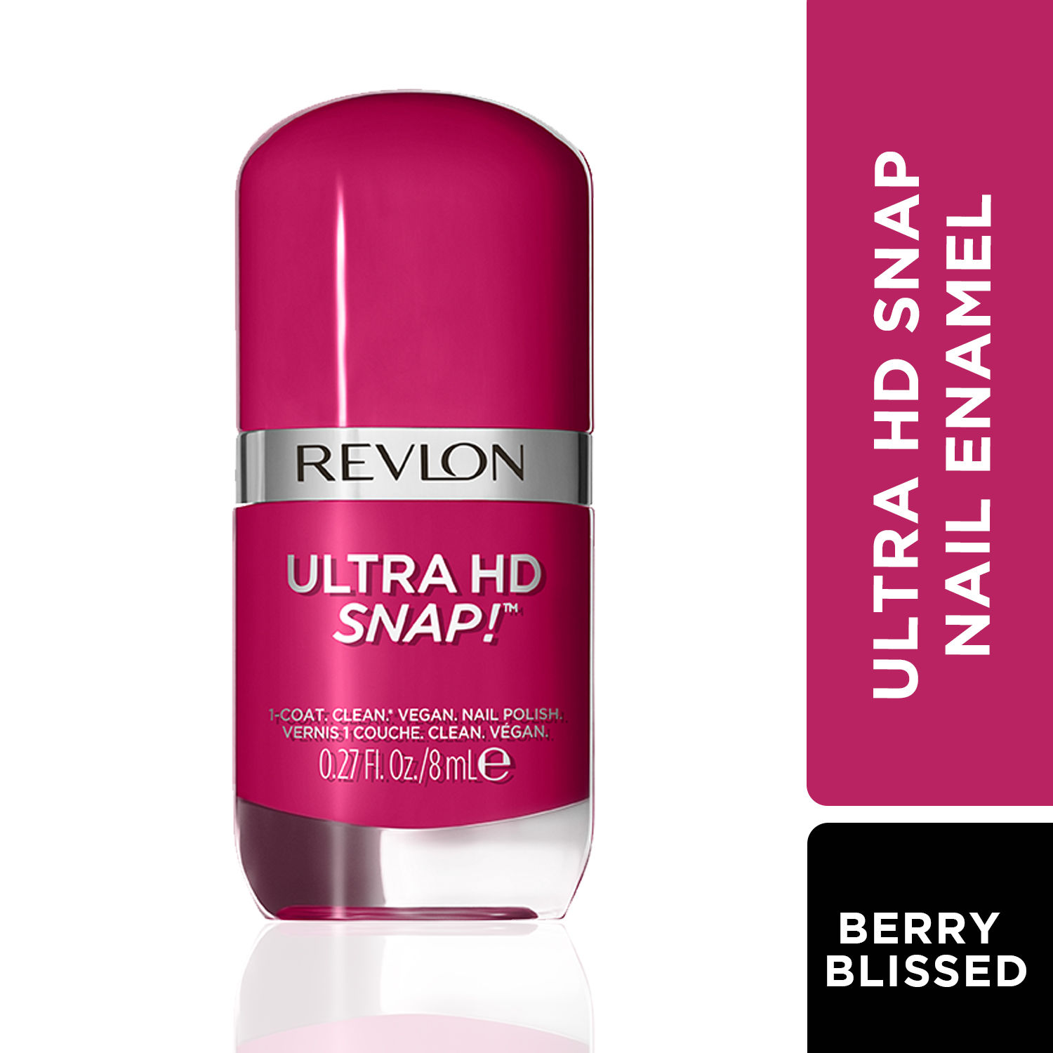 Buy Revlon Ultra HD Snap Nail Polish - shade - Berry Blissed - Purplle