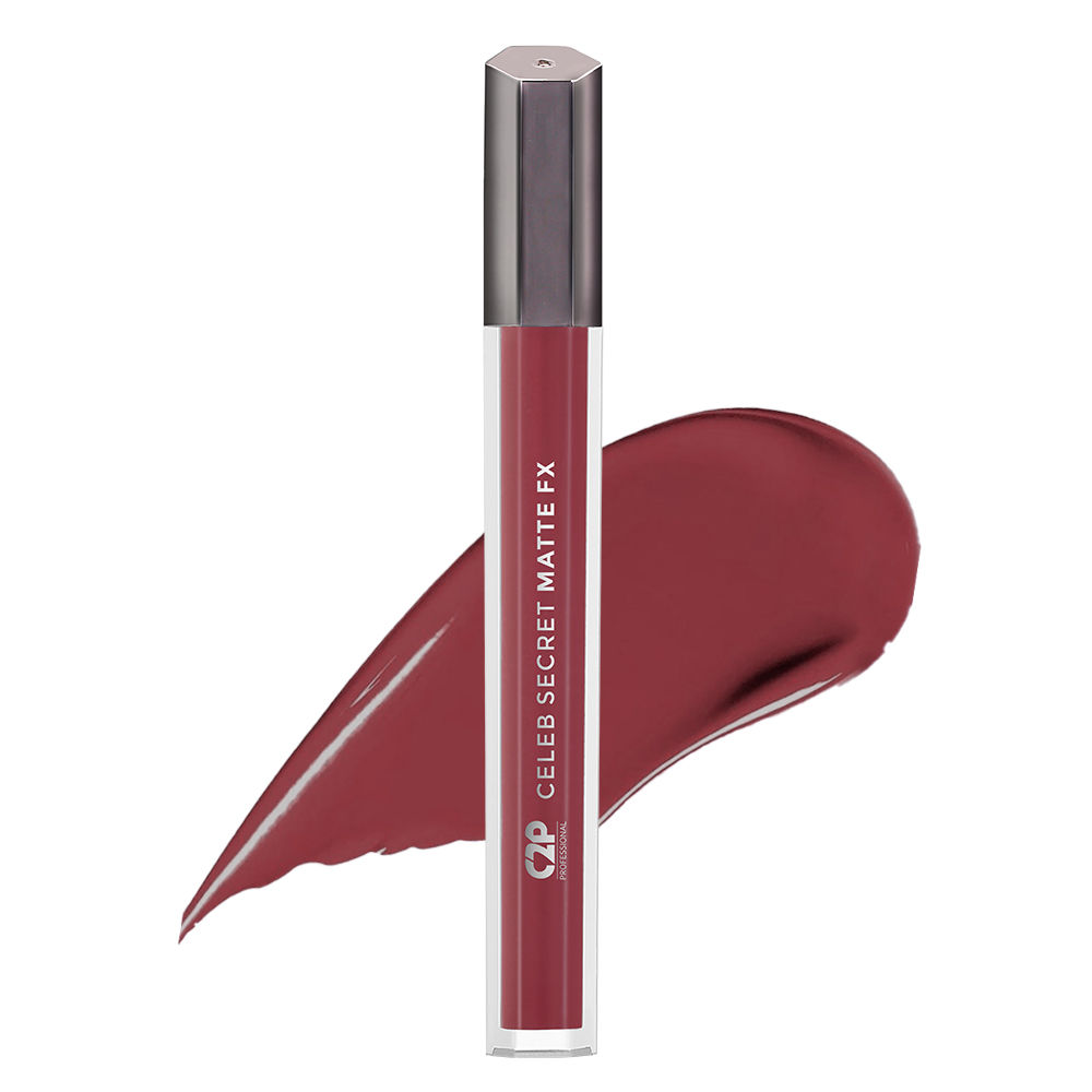 Buy C2P Pro Celeb Secret Matte FX Liquid Lipstick - Katrina 18 (2 ml) - Purplle