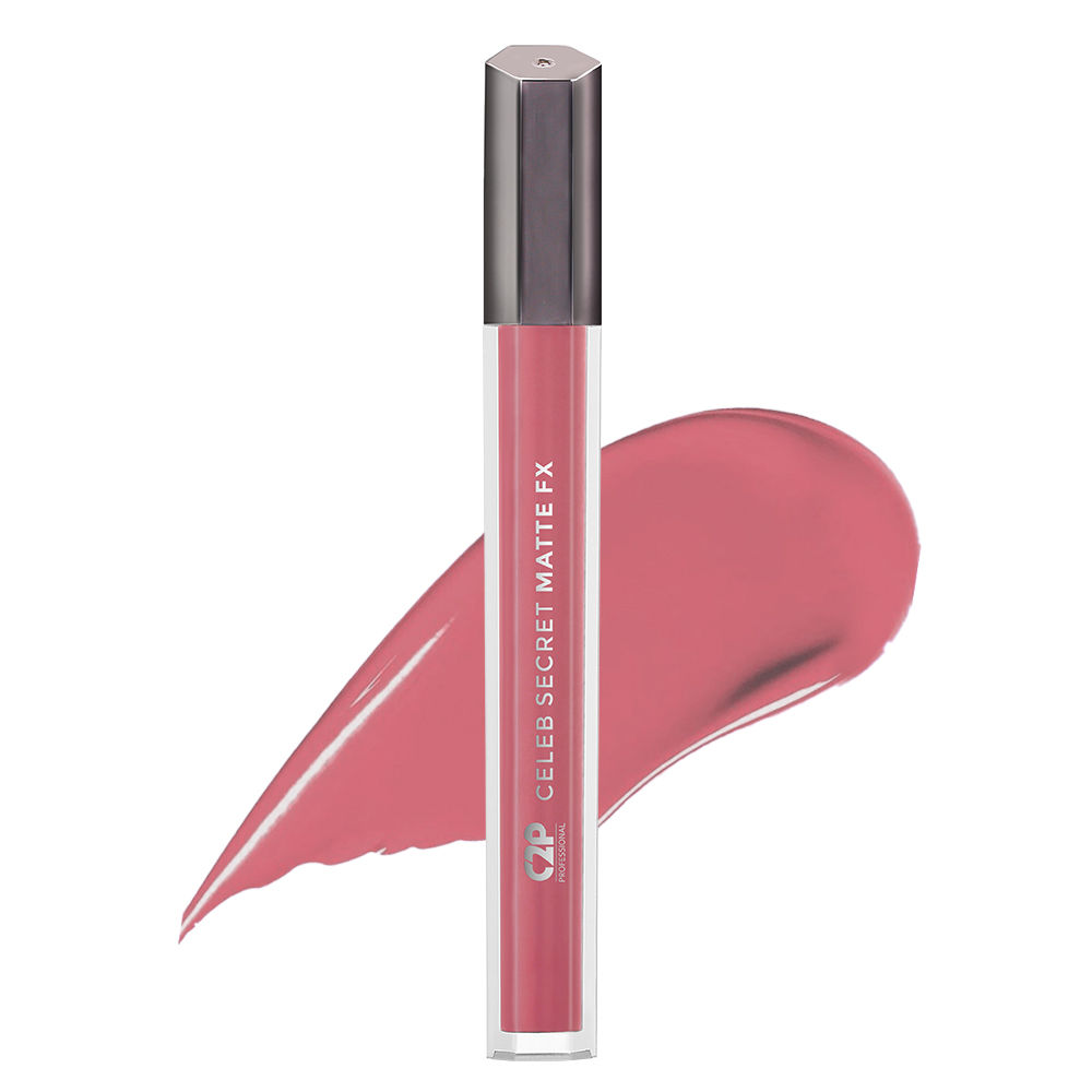 Buy C2P Pro Celeb Secret Matte FX Liquid Lipstick - Pranitha 25 (2 ml) - Purplle