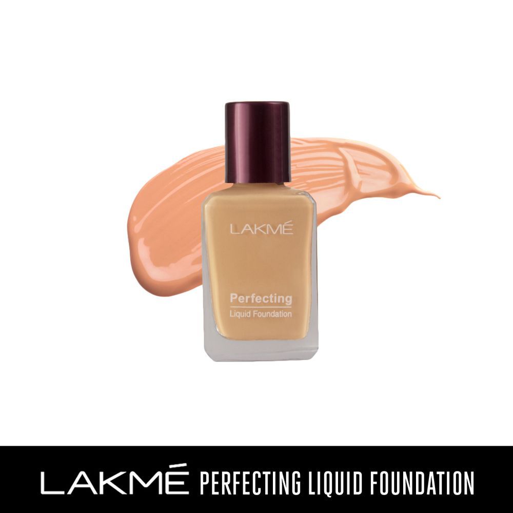 Buy Lakme Perfecting Liquid Foundation Natural Pearl (27 ml) - Purplle