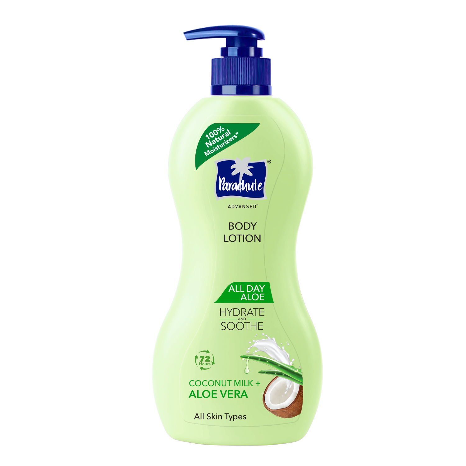 Buy Parachute Advansed Body Lotion All Day Aloe (400 ml) - Purplle