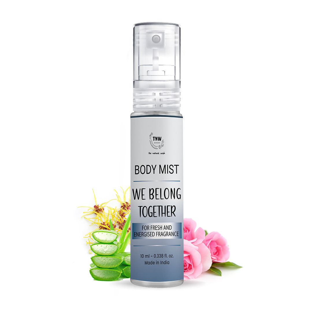 Buy TNW – The Natural Wash We Belong Together Body Mist Mini| With Woody & Calming Notes | Unisex Fragrance | For Long-lasting freshness - Purplle