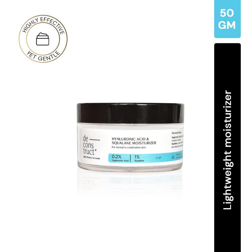 Buy Deconstruct Hyaluronic Acid & Squalane Moisturizer - 0.2% Hyaluronic acid + 1% Squalane | 50 gm - Purplle