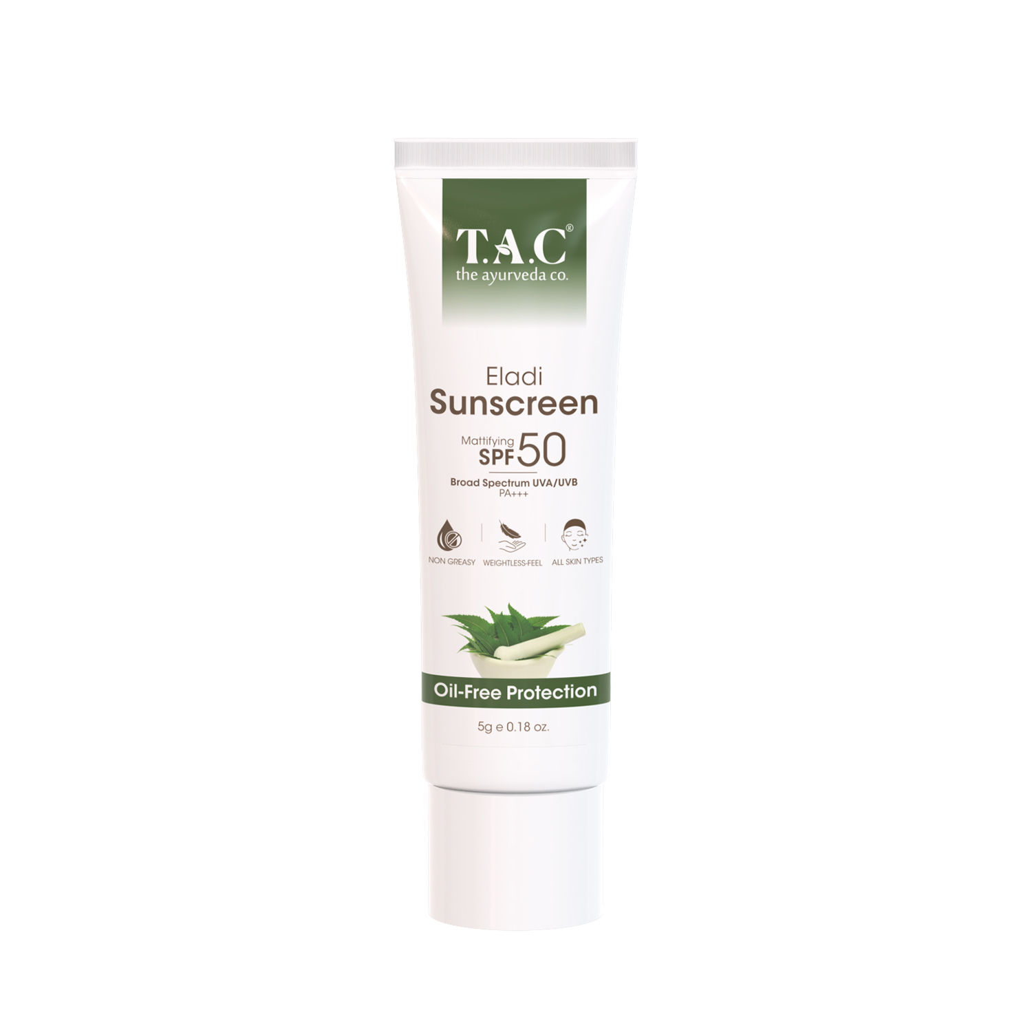 Buy T.A.C - Eladi Sunscreen Spf 50 - 5Gm - Purplle