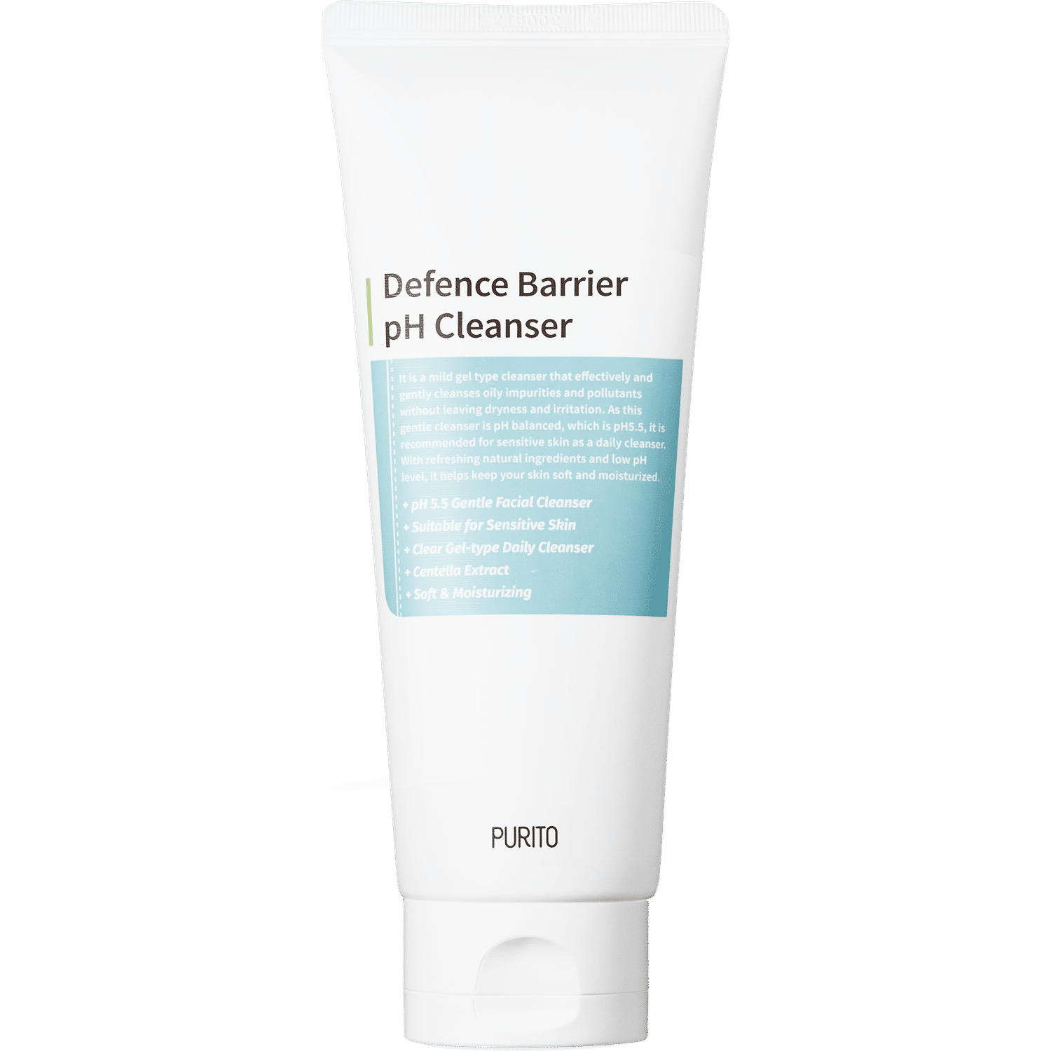 Buy PURITO Defence Barrier pH Cleanser (150 ml) | Korean Skin Care - Purplle