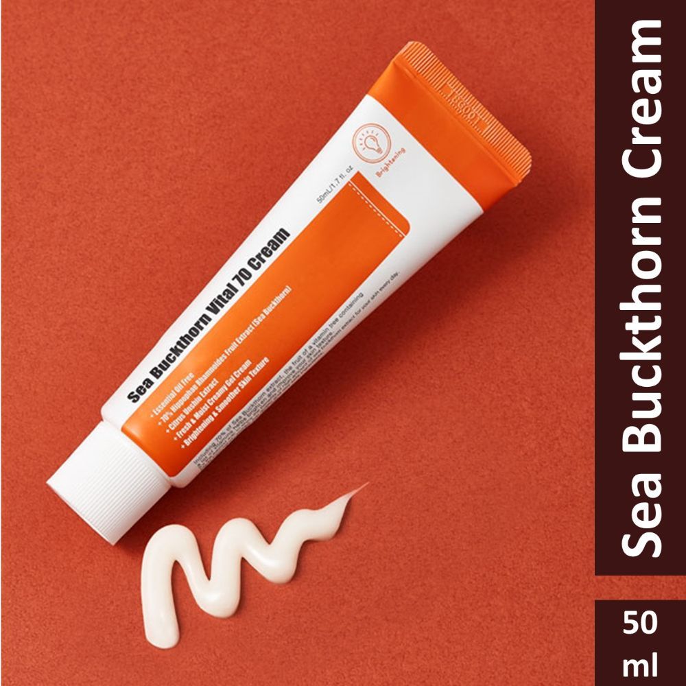 Buy PURITO Sea Buckthorn Vital 70 Cream (50ml) | Korean Skin Care - Purplle