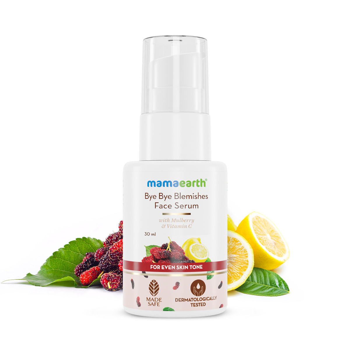 Buy Mamaearth Bye Bye Blemishes Face Serum with Mulberry and Vitamin C for Pigmentation & Dark Spots - Purplle