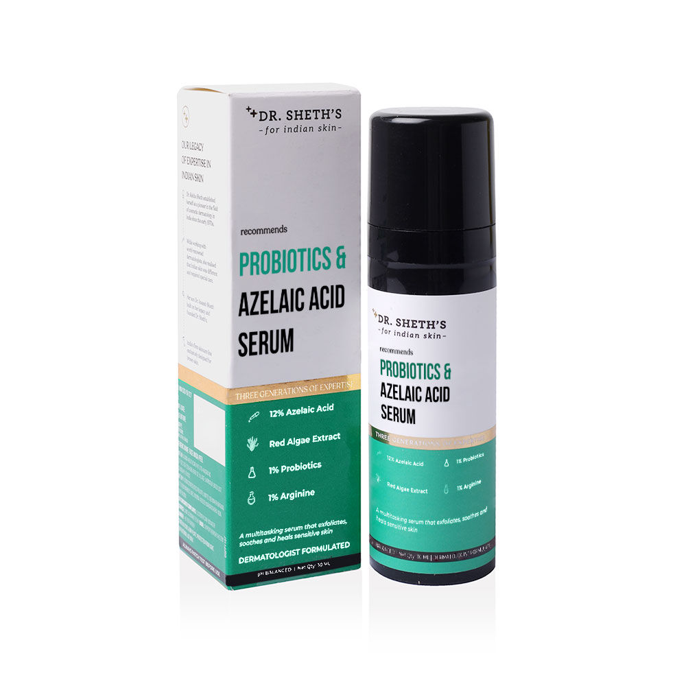 Buy Dr. Sheth’s Probiotics & Azelaic Acid Serum - 30ml - Purplle