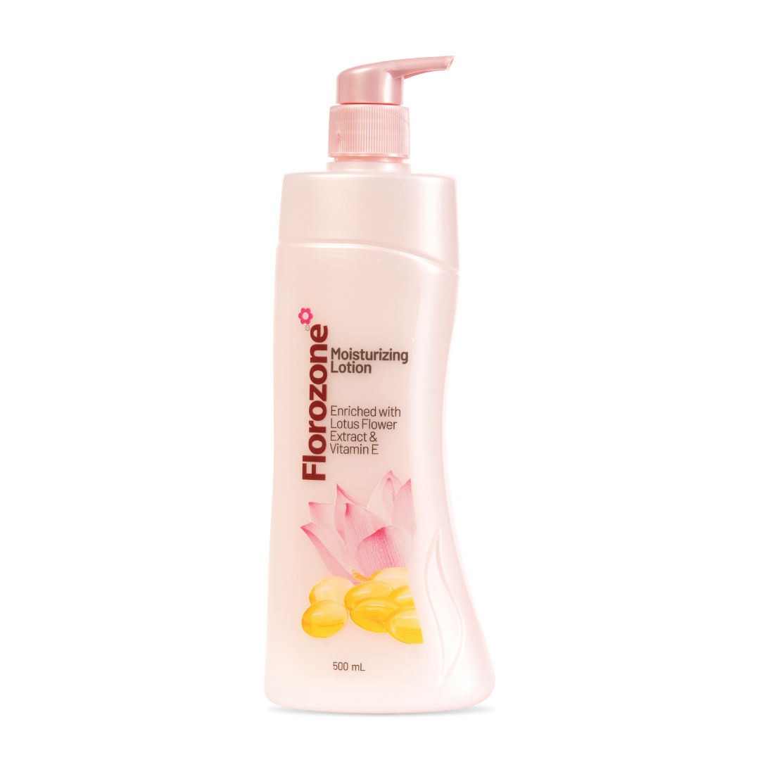 Buy Florozone Moisturizing Lotion With Lotus Flower Extract & Vitamin E - 500ml - Purplle