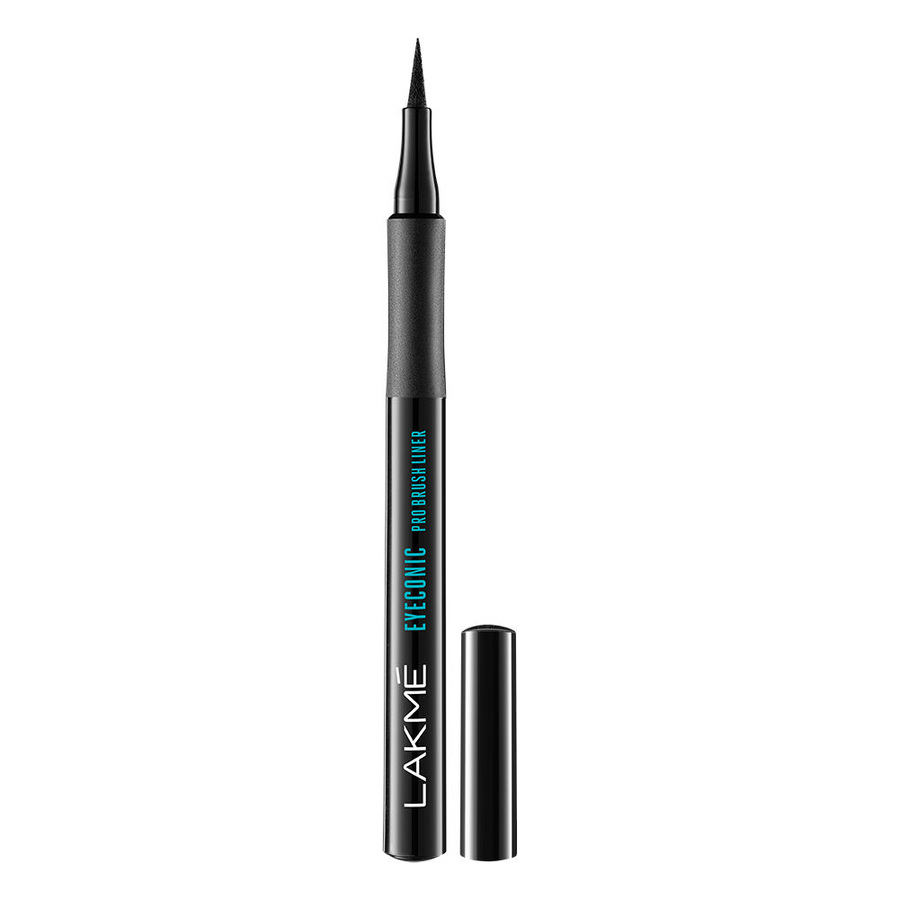 Buy Lakme Eyeconic Pro Brush Liner, Black, 1.2 ml - Purplle