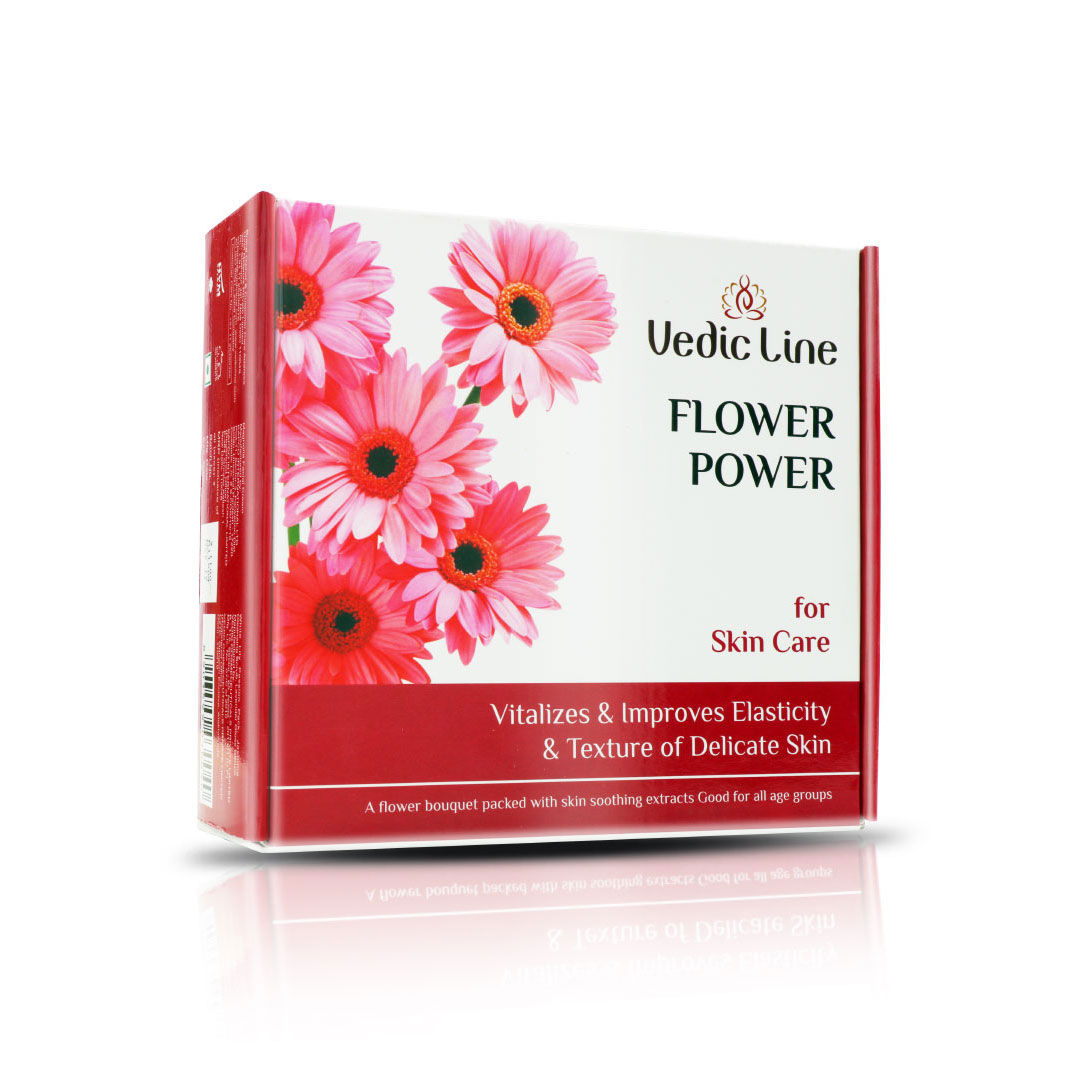 Buy Vedicline Flower Power Facial Kit, For Skin Care Improves Skin Elasticity & Texture with White Lily, Lavender, Jasmine Makes Skin Relaxed & Flower Fresh, 400ml - Purplle