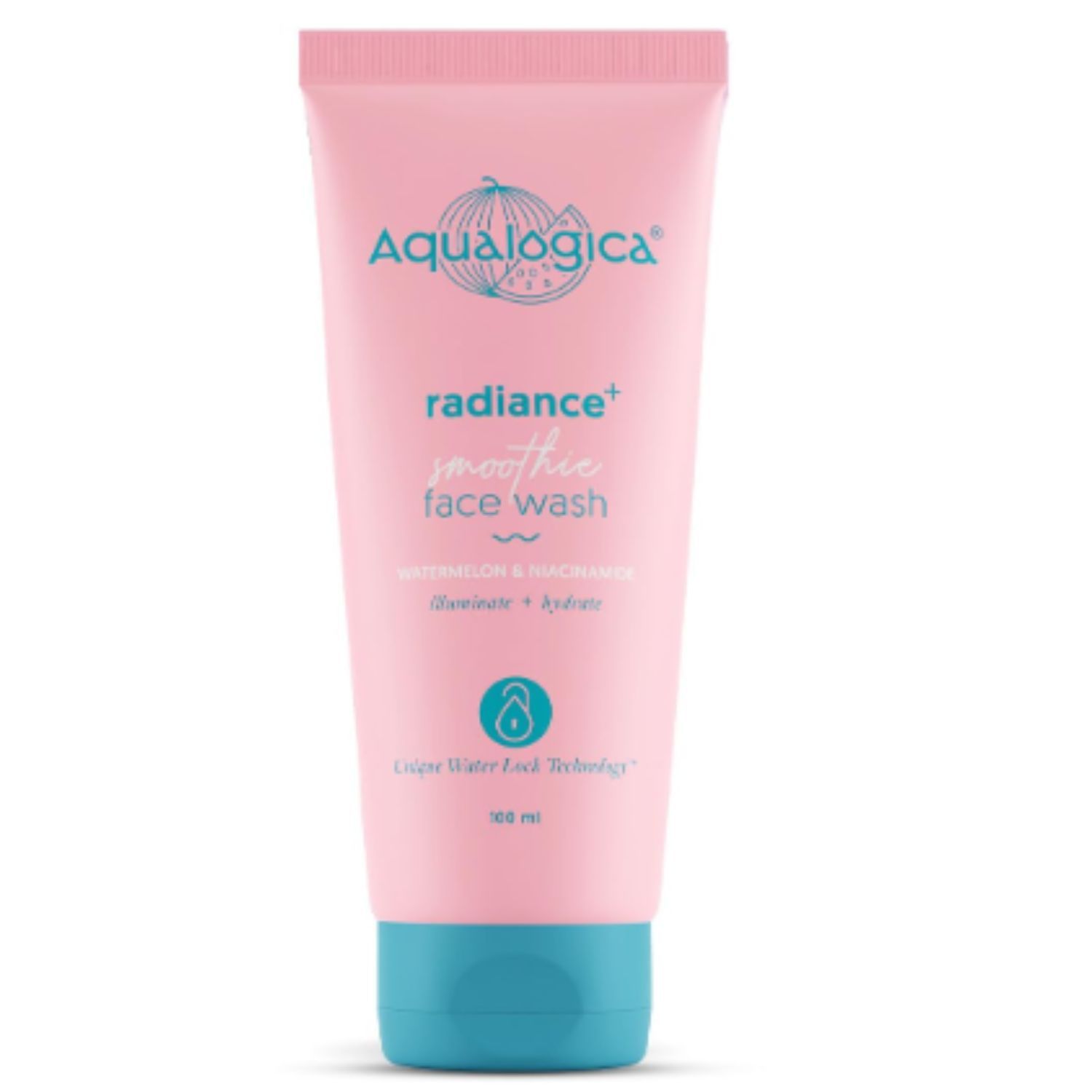 Buy Aqualogica Radiance+ Smoothie Face Wash with Watermelon & Niacinamide for Clear & Oil-Free Skin - 100ml - Purplle