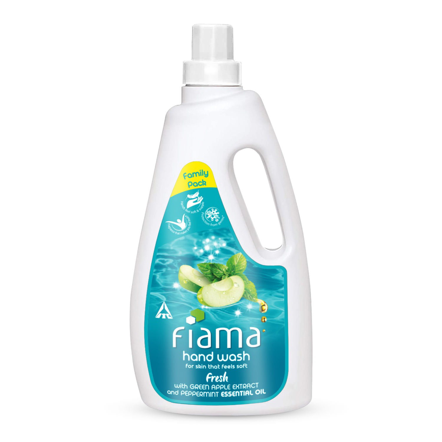 Buy Fiama Fresh Hand Wash 1000ml Bottle - Purplle