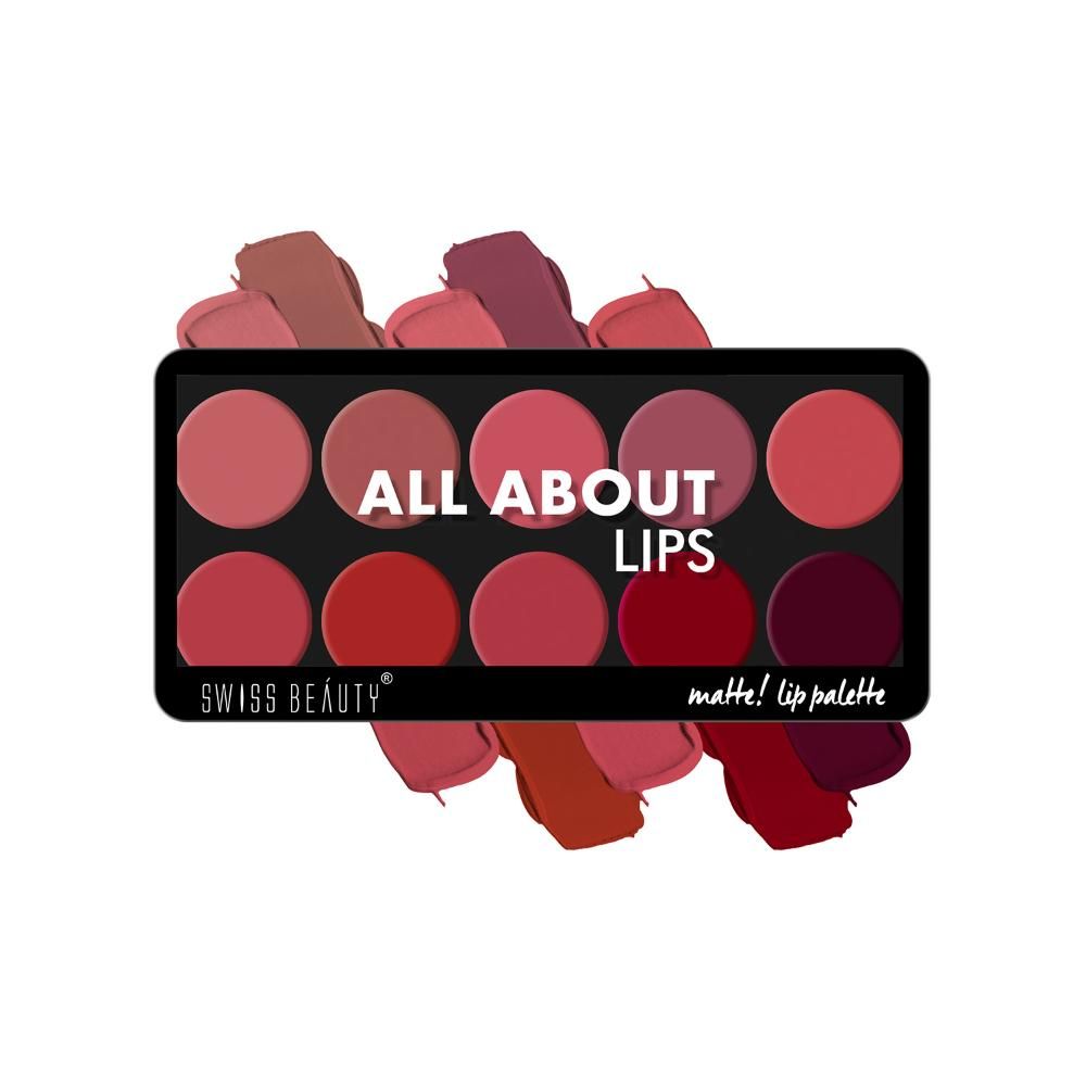 Buy Swiss Beauty Lip Pallete - Multi-01 (10 g) - Purplle