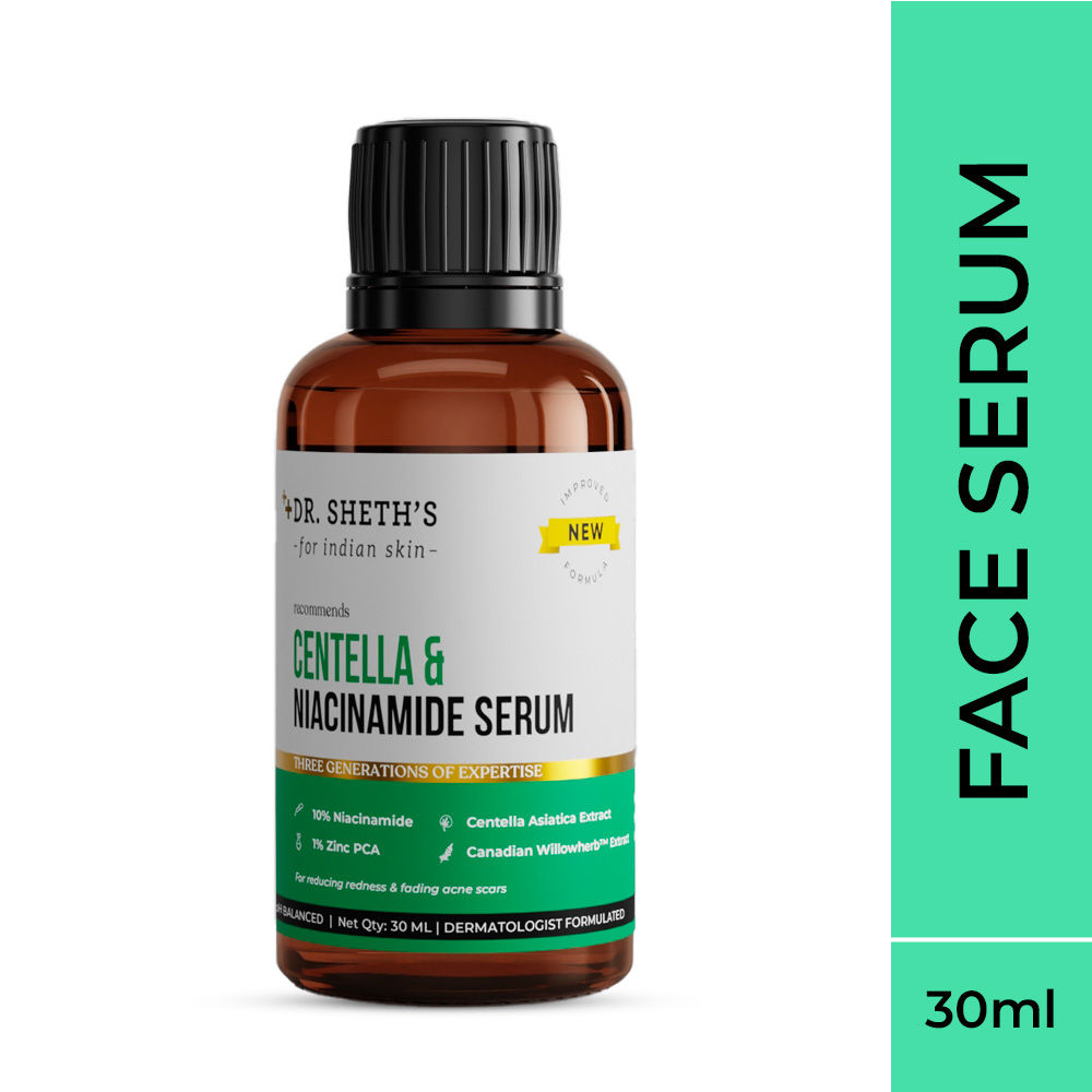 Buy Dr Sheth’s Centella and Niacinamide Serum - Purplle
