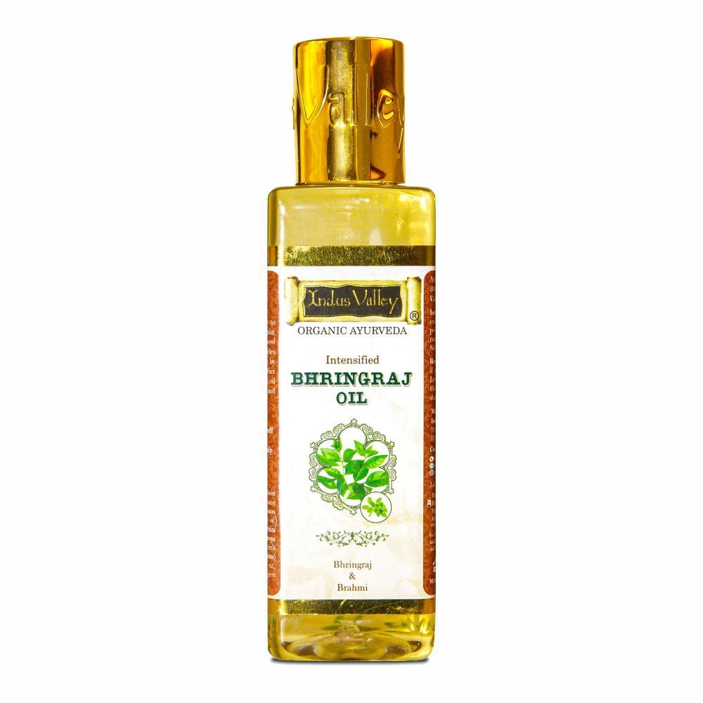 Buy Indus Valley Ayurvedic Bhringraj Oil Hair Oil (100 ml) - Purplle