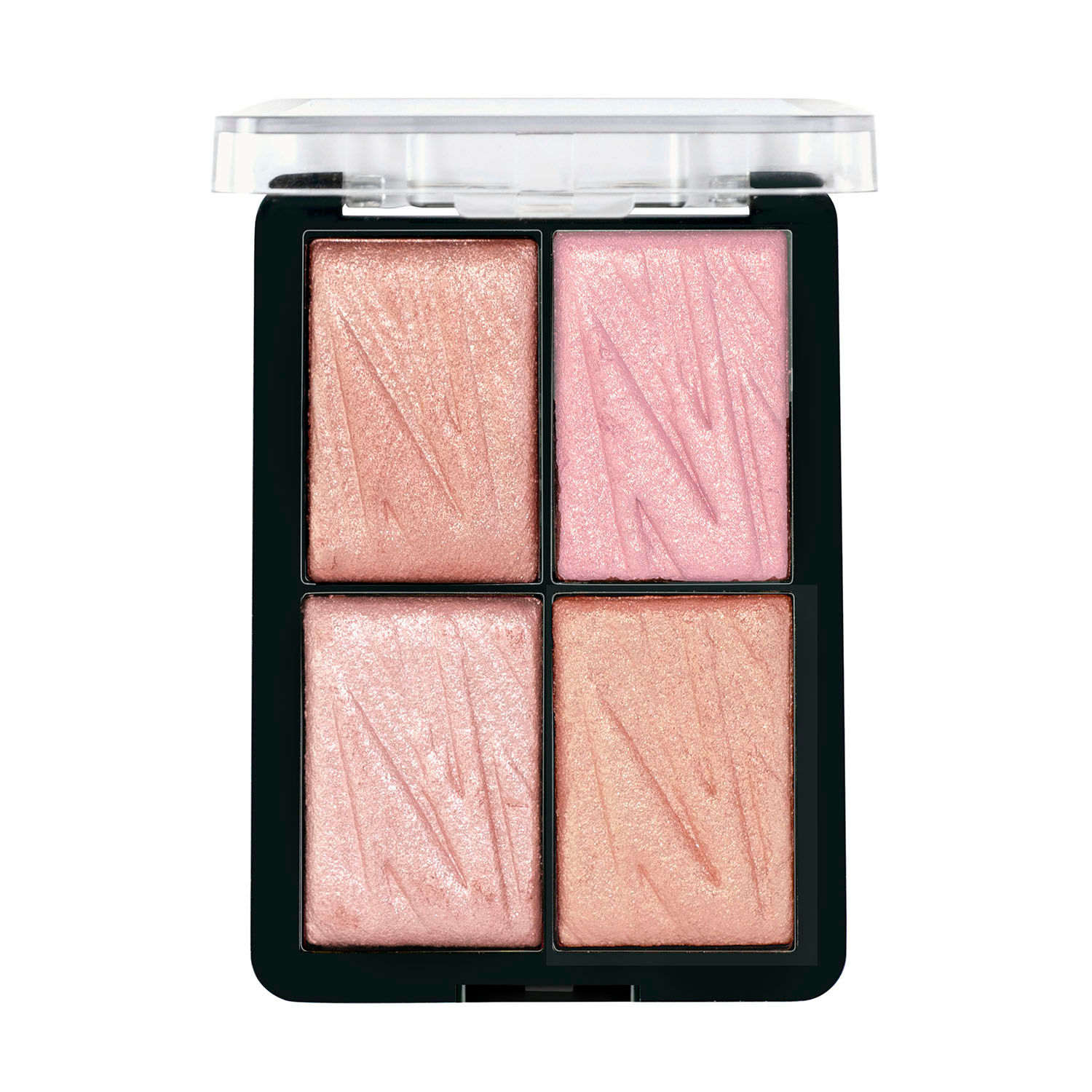 Buy MARS 4 Shade Glowzilla Blush and Highlighter Kit-03 - Purplle