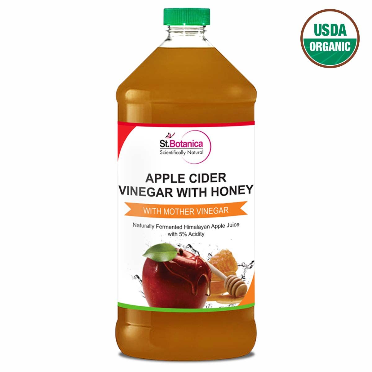 Buy St.Botanica Apple Cider Vinegar With Honey (500 ml) - Purplle