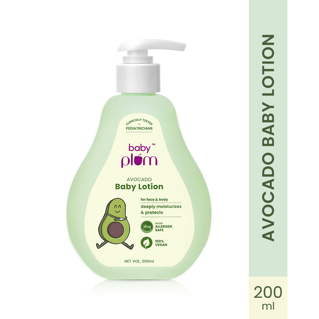 Buy Baby Plum Avocado Baby Lotion 200 ml - Purplle