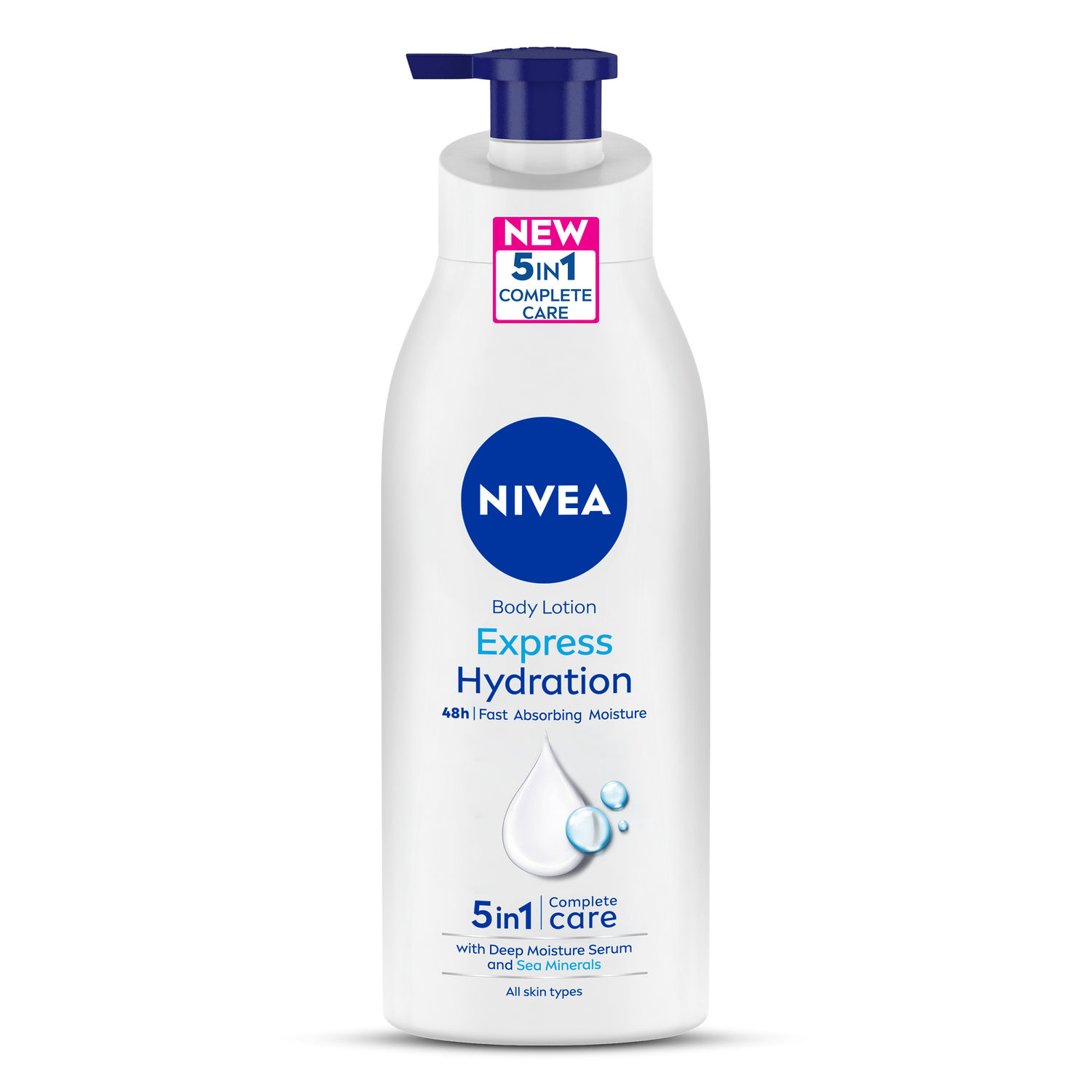 Buy Nivea Body Lotion Express Hydration For All Skin Types (400 ml) - Purplle