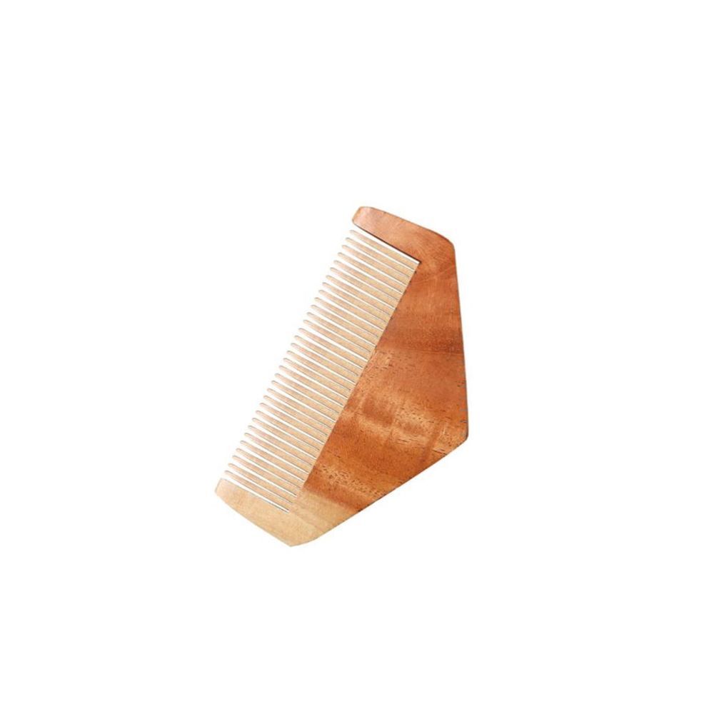 Buy Frescia Neem Wooden Hair Comb - Prism Design - Purplle