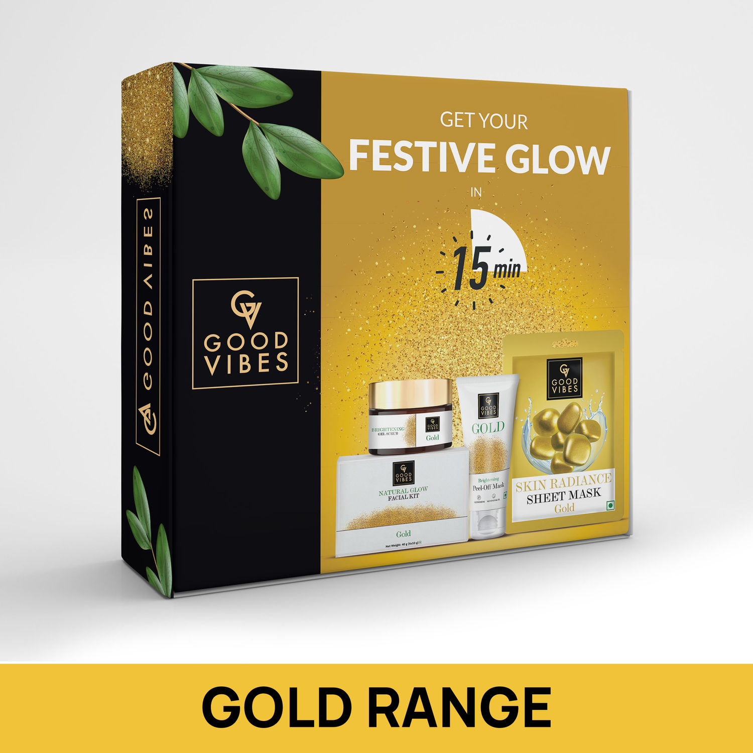 Buy Good Vibes Gold Range Kit Box - Purplle