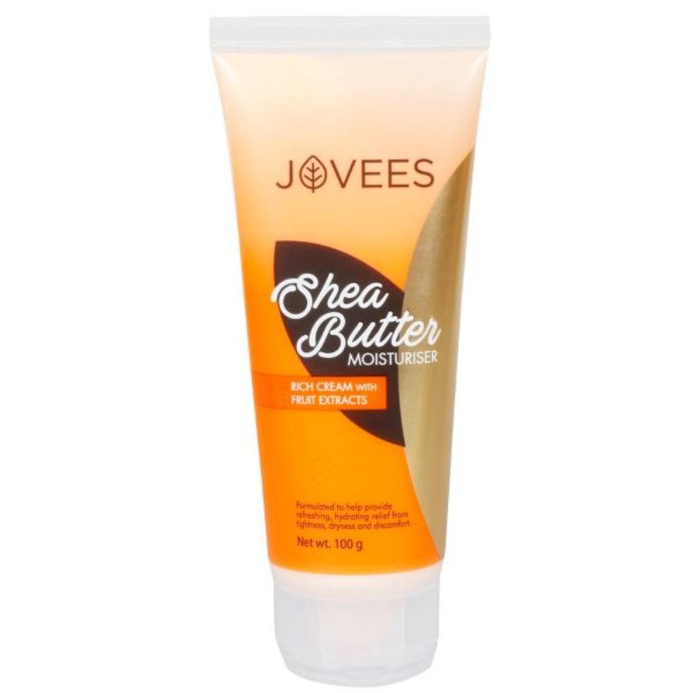 Buy Jovees Herbal Shea Butter Moisturizer | With Shea Butter & Fruit Extracts | Reduces Skin Inflammation & Restores Hydration | For Normal & Dry Skin 100gm - Purplle