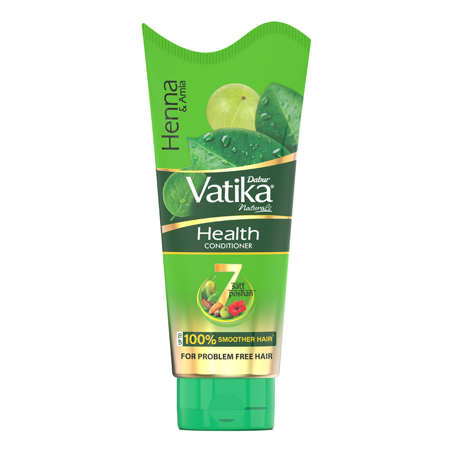 Buy Dabur Vatika Health Conditioner - 180ml | With 7 natural ingredients | For Smooth, Shiny & Nourished Hair - Purplle