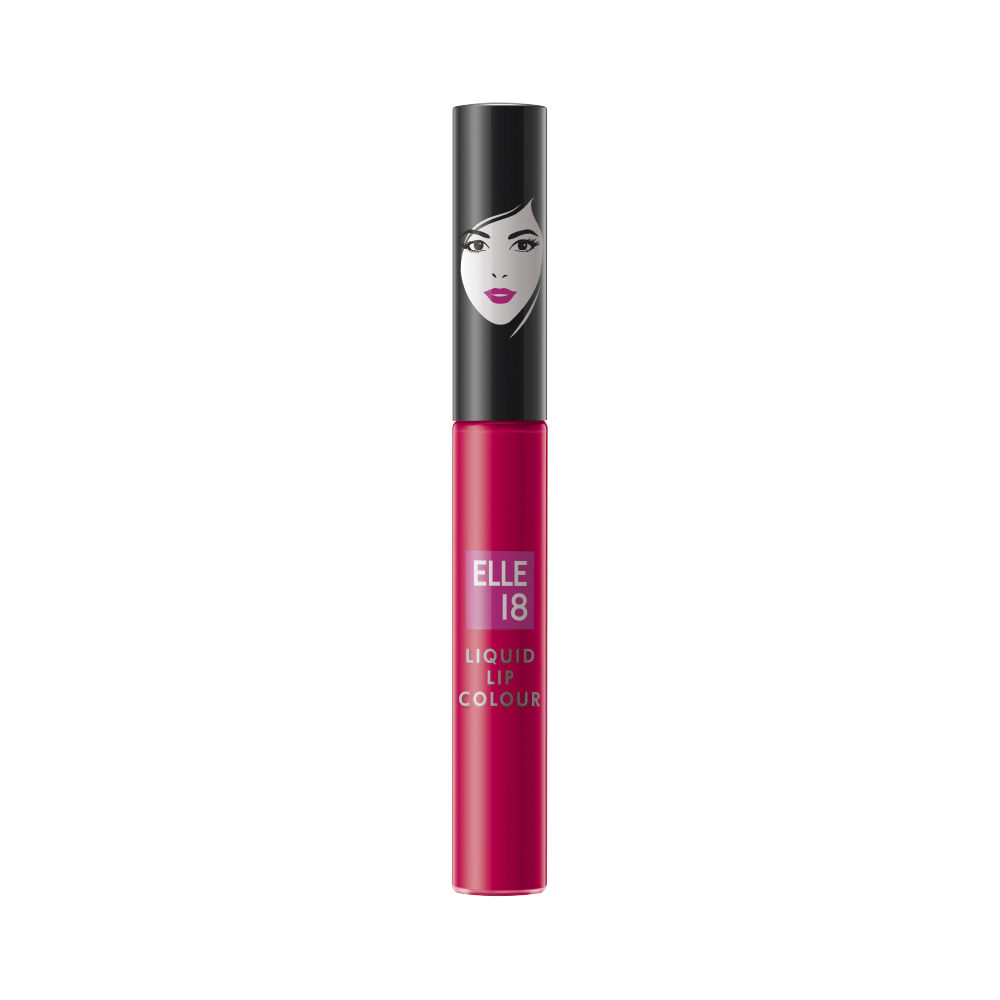 Buy Elle18 Liquid Lip Color, Pink Blossom, 5.6ml - Purplle