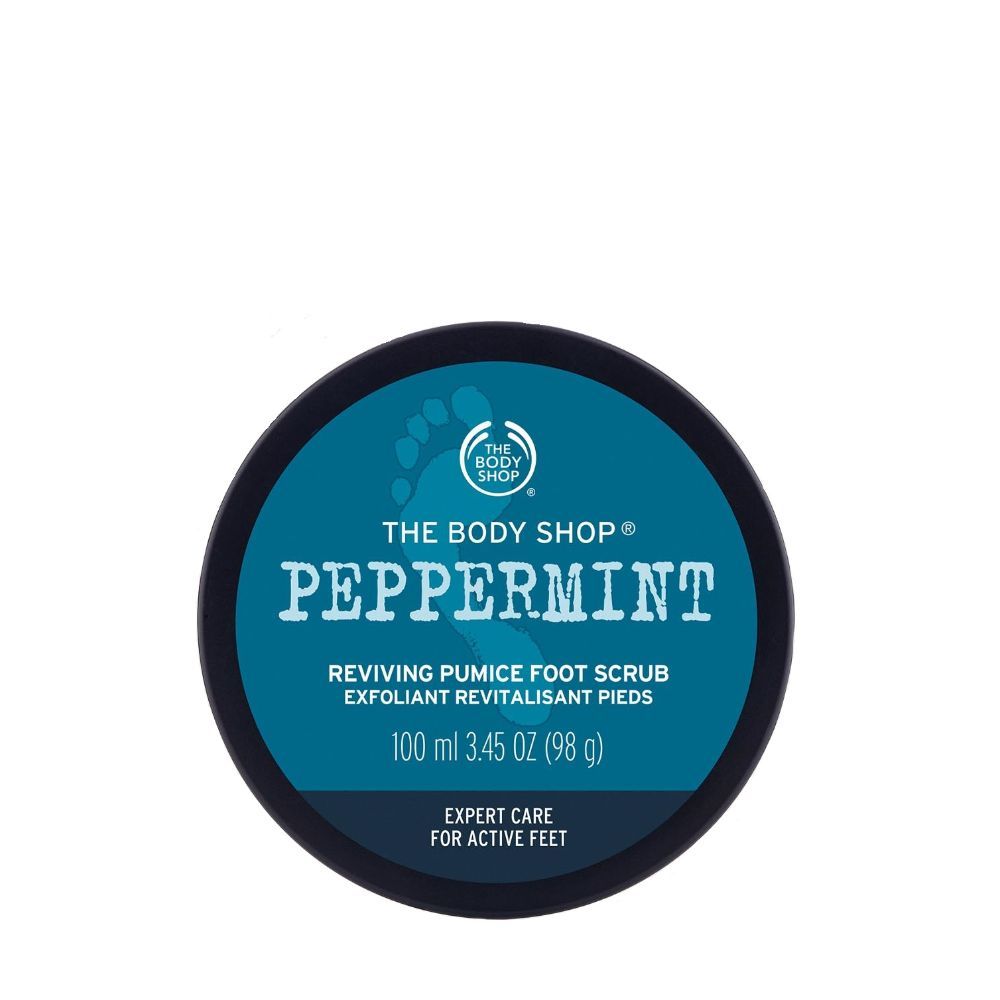 Buy The Body Shop Peppermint Reviving Pumice Foot Scrub-100ML - Purplle