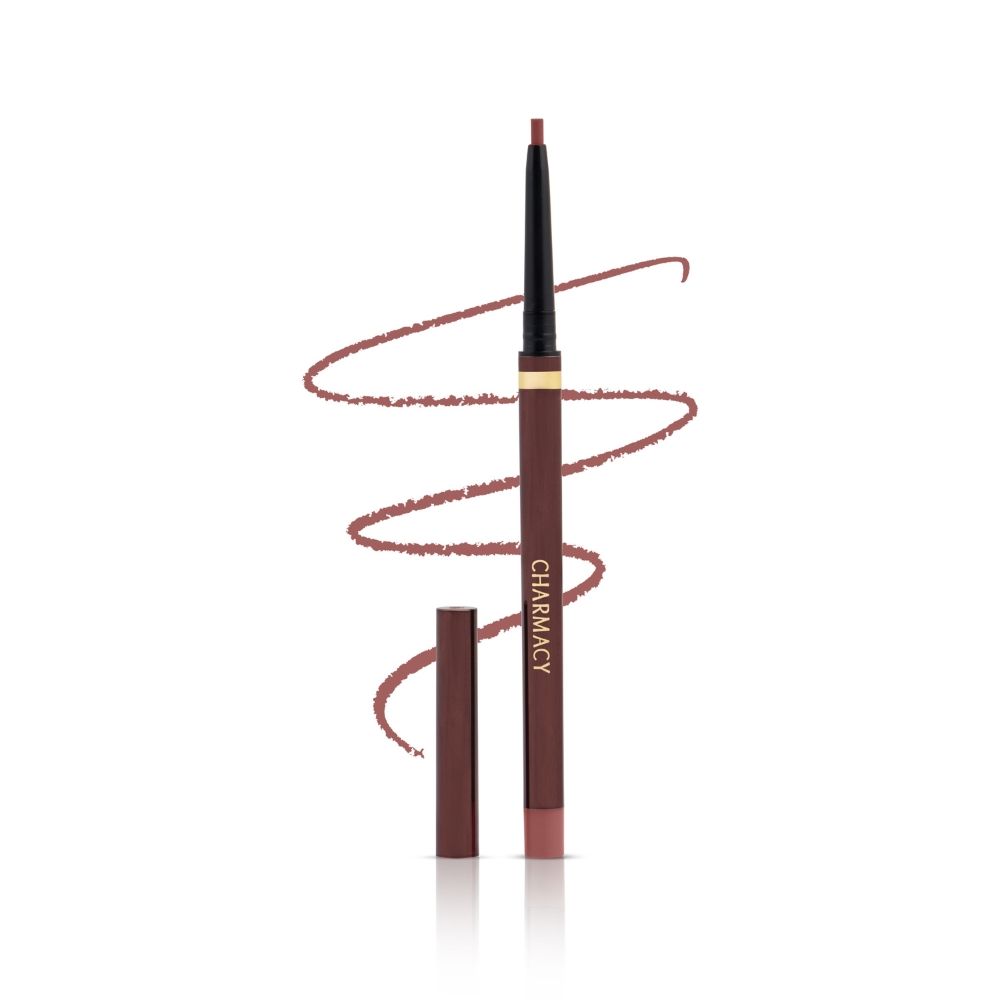 Buy Charmacy Milano Lip Contour Lip Liner (Mild Chocolate) - 0.1 g, Long Lasting, Lip Definer, Matte Texture, Glides on Smoothly, Precise Tip, Easy Roll On Packaging, Vegan, Cruetly-Free, Non Toxic - Purplle