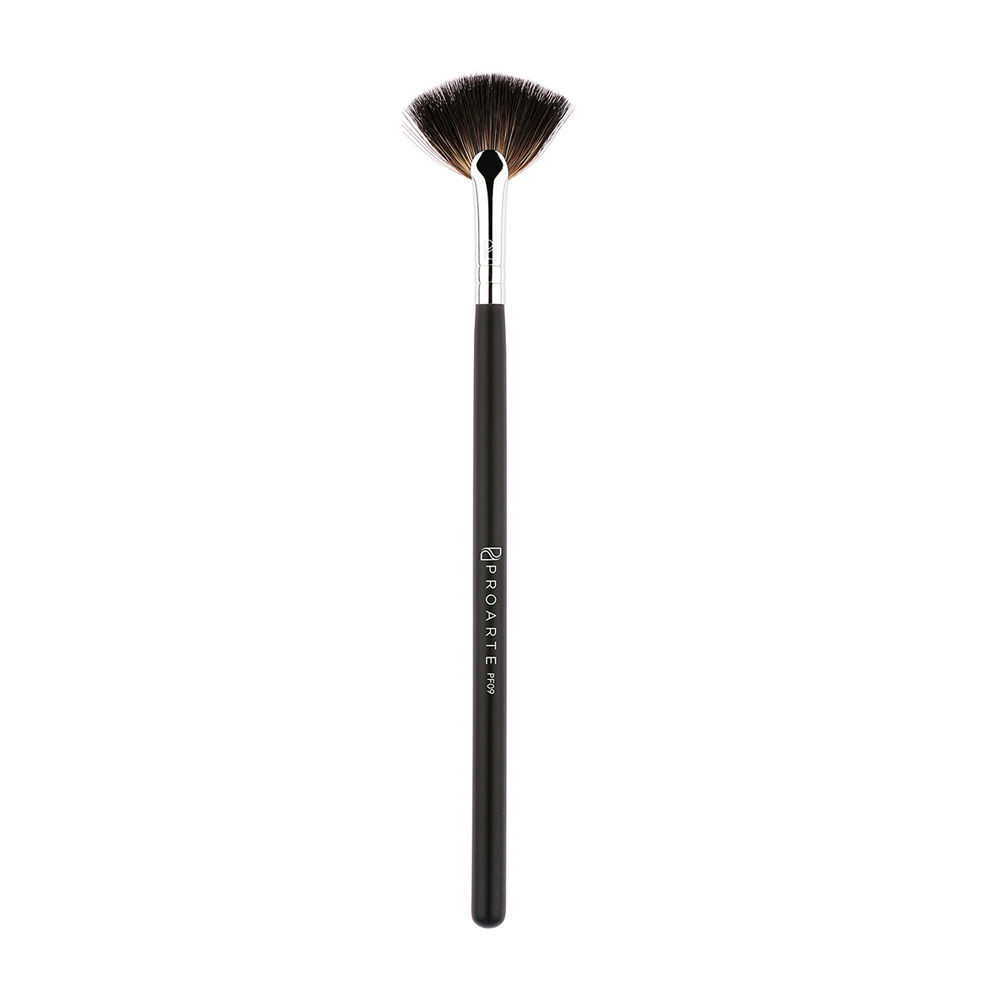 Buy Proarte PF-09 Fan Brush Black - Purplle